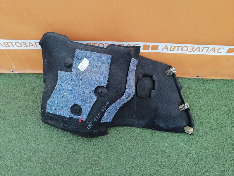 Almera G15 обшивка багажника правая