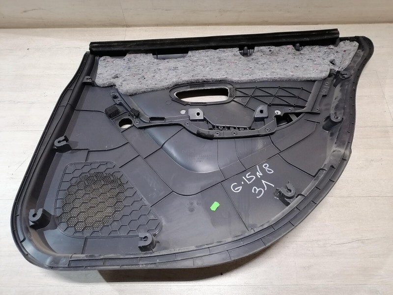 Almera G15 обшивка двери задняя левая мех