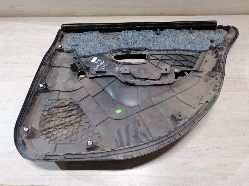Almera G15 обшивка двери задняя левая мех