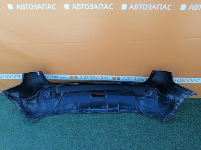 Qashqai J10 бампер задний черный
