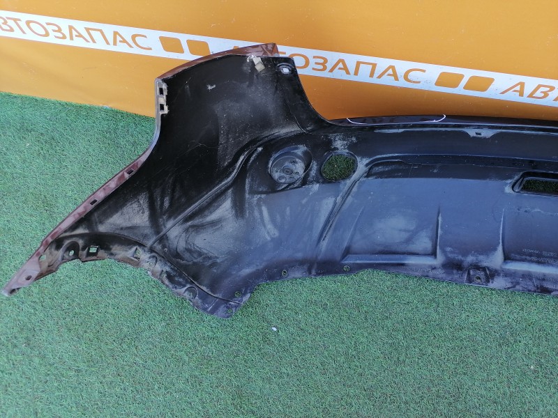 Qashqai J10 бампер задний черный