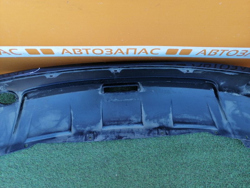 Qashqai J10 бампер задний черный