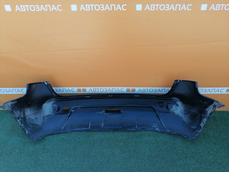 Qashqai J10 бампер задний черный