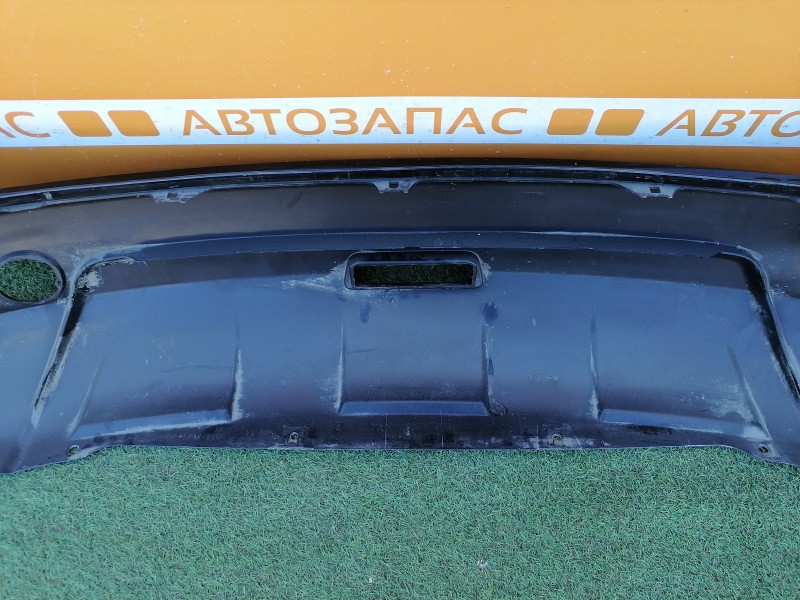Qashqai J10 бампер задний черный