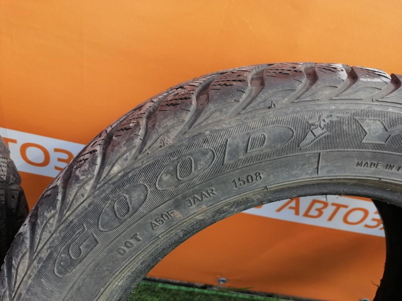 Octavia №3 шина 205/55 R16 Goodyear зима шипы