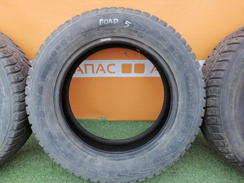 Polo №5 шина 185/65 R15 нокиан шипы плохая