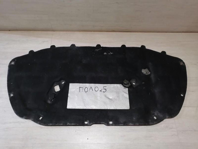 Polo шумоизоляция капота деф