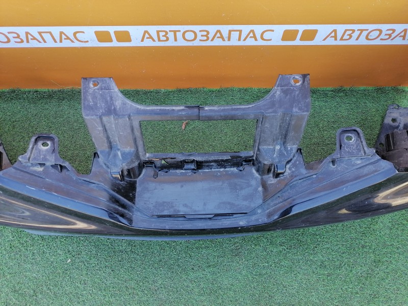 Qashqai  J11 бампер передний черный и коричневый