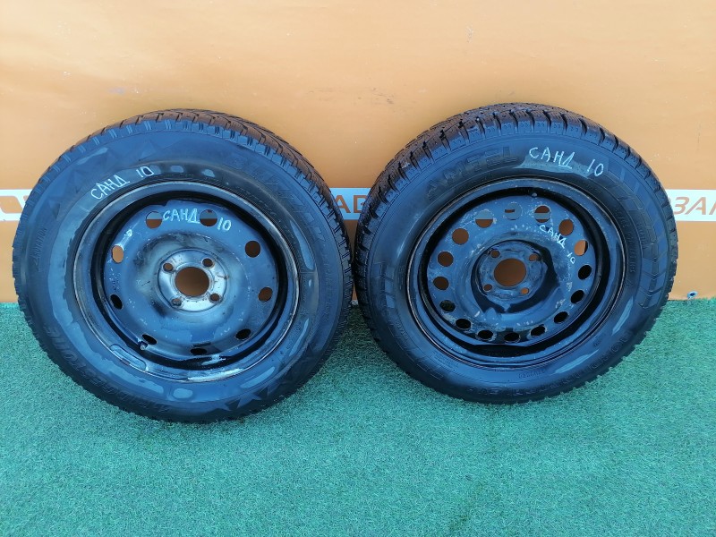 Sandero №10 диск колесный штампованный R14