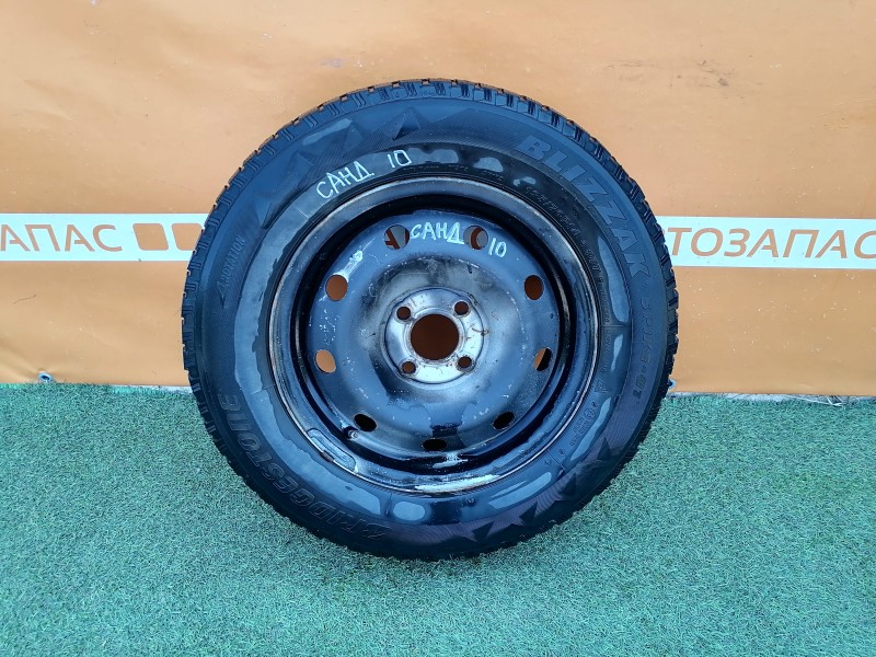 Sandero №10 диск колесный штампованный R14