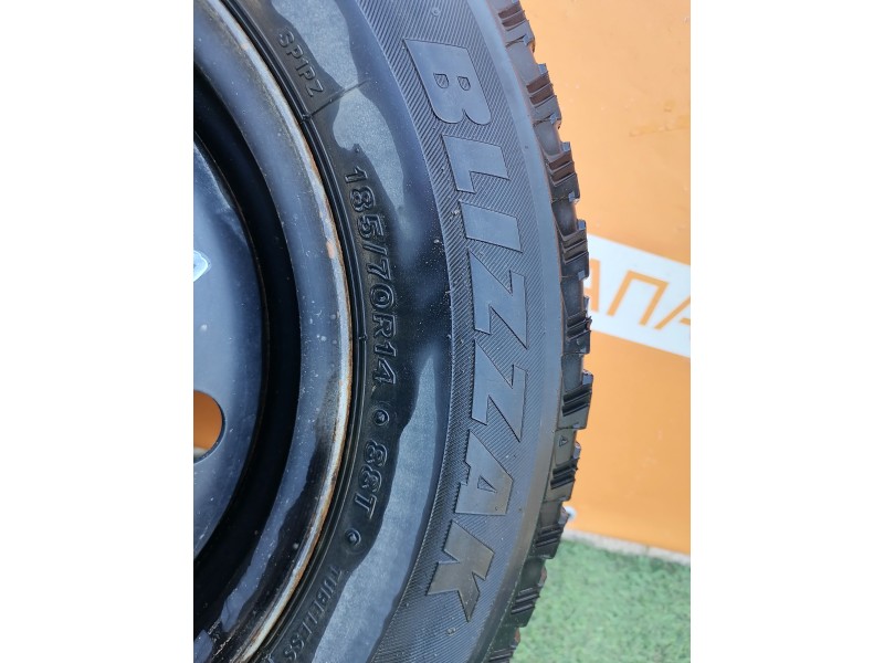 Sandero №10 диск колесный штампованный R14