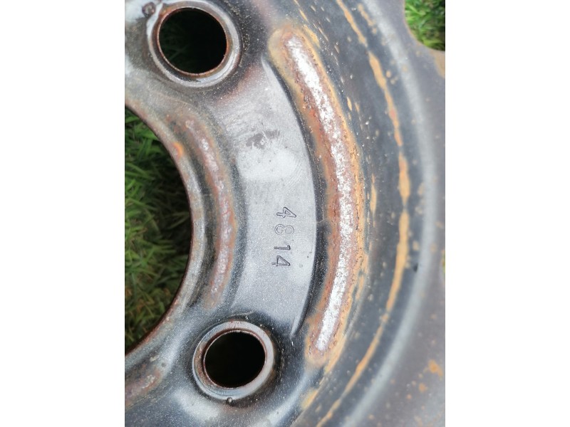 Sandero №10 диск колесный штампованный R14