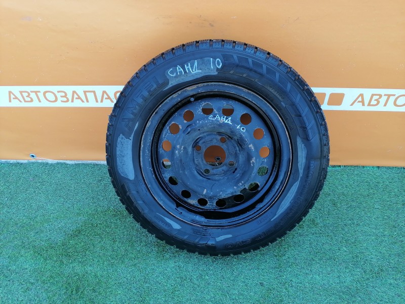 Sandero №10 диск колесный штампованный R14