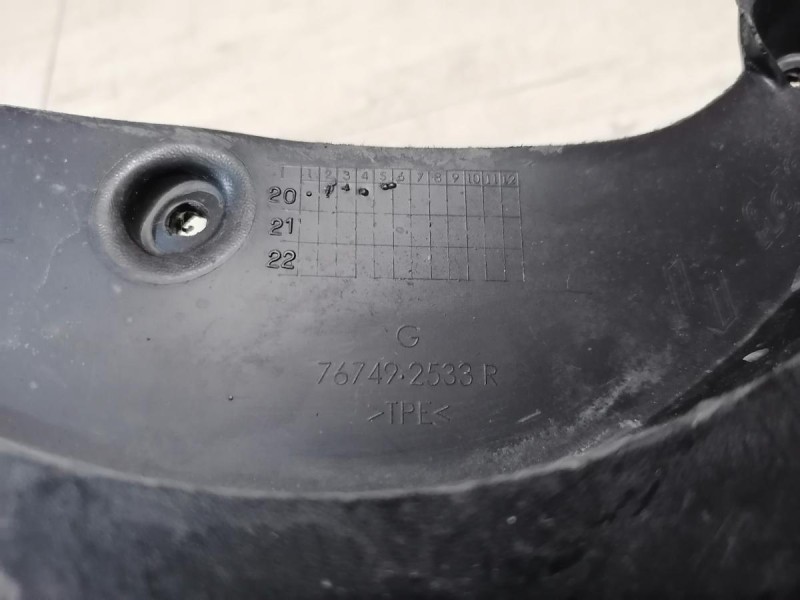 Sandero №11 брызговик задний левый степв