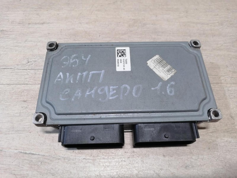 Sandero №2 блок управления коробкой ЭБУ АКПП мозги 16 кл