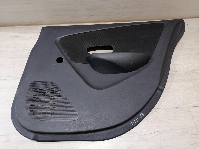 Almera G15 обшивка двери задняя правая мех деф