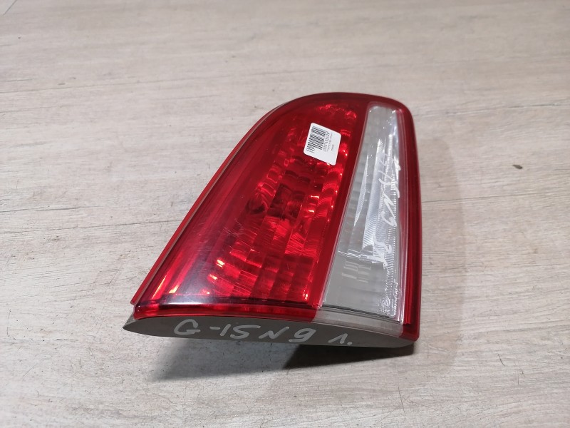 Almera G15 №9 фонарь в крышку багажника левый деф