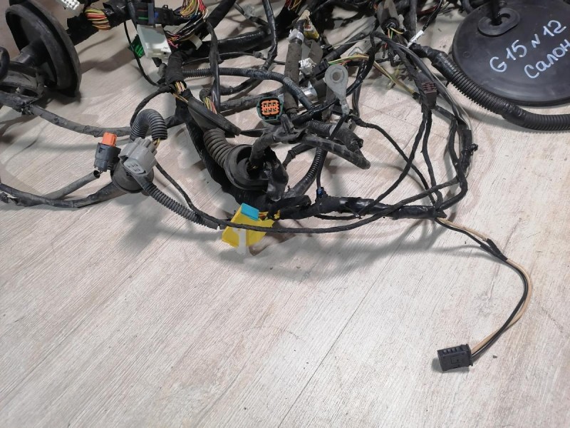 Almera G15 №12 проводка салона деф