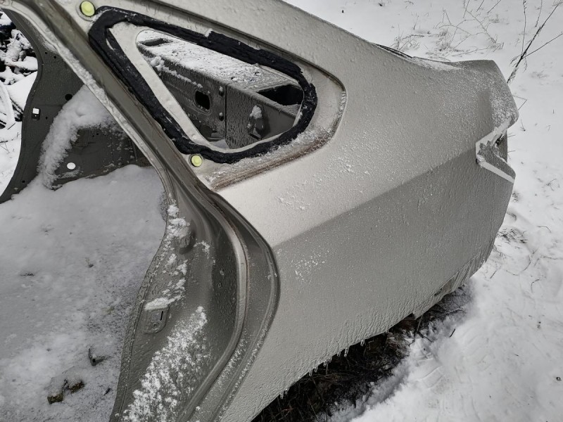 Almera G15 №12 крыло заднее левое деф