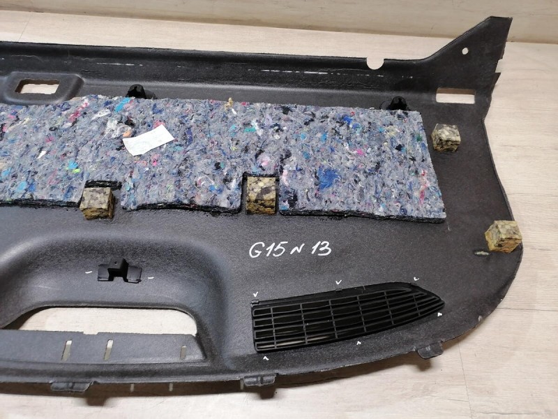 Almera G15 полка задняя