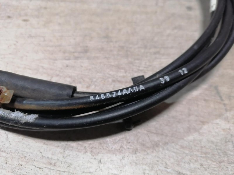 Almera G15 трос багажника