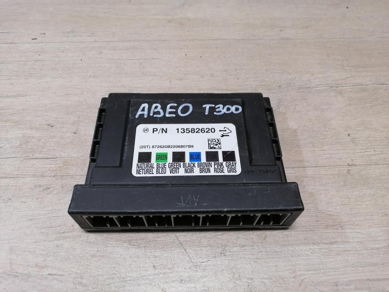 Aveo T300 блок комфорта