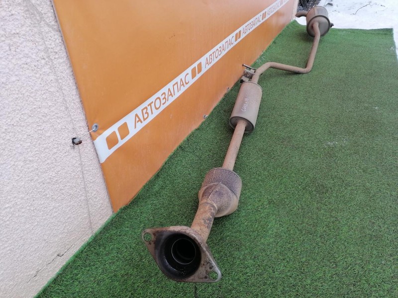 Sandero №18 глушитель в сборе катализатор H4M