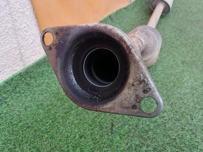 Sandero №18 глушитель в сборе катализатор H4M