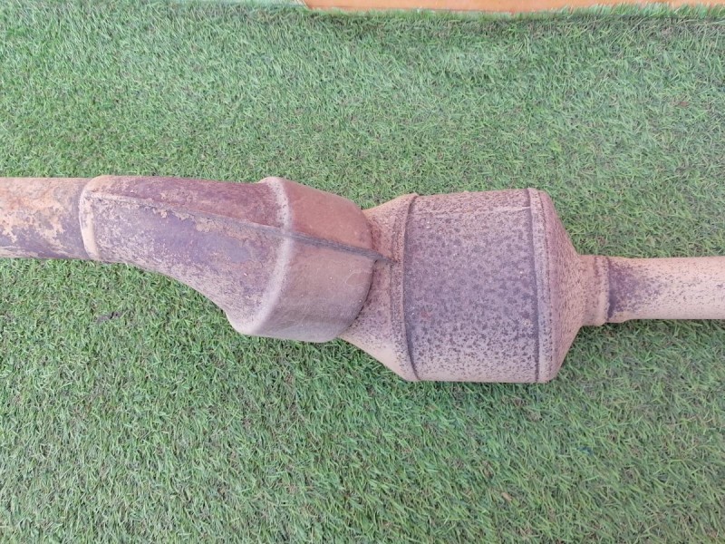 Sandero №18 глушитель в сборе катализатор H4M