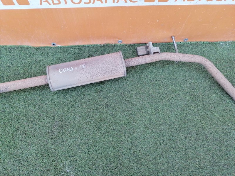 Sandero №18 глушитель в сборе катализатор H4M