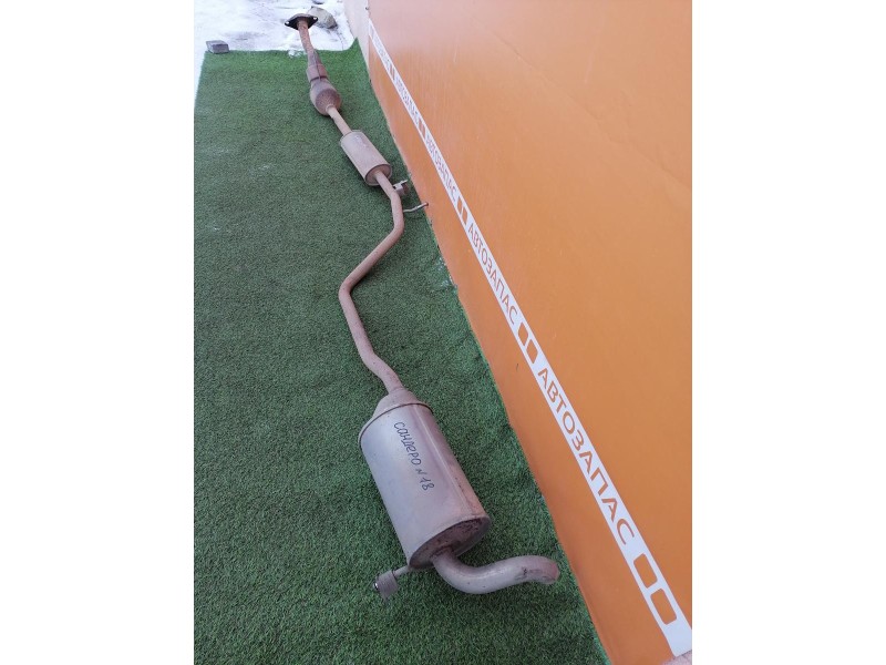 Sandero №18 глушитель в сборе катализатор H4M