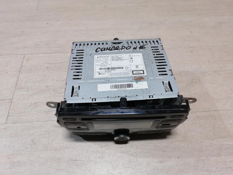 Sandero №16 магнитола деф