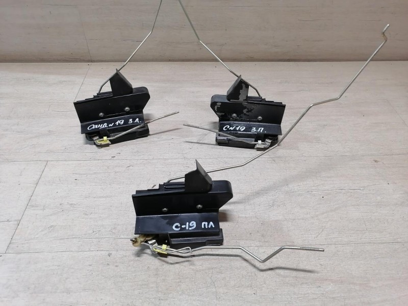 Sandero 2 замок двери передний левый эл