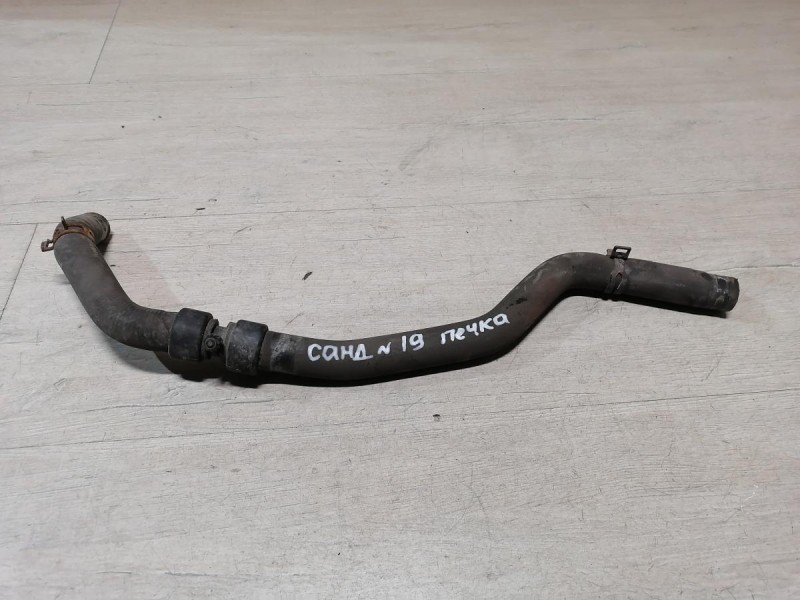 Sandero 2 патрубок печки 8 кл с клапаном