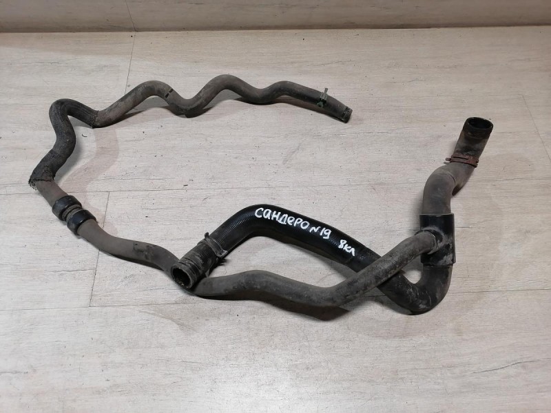 Sandero 2 патрубок охлаждения двигателя нижний тройник 8 кл