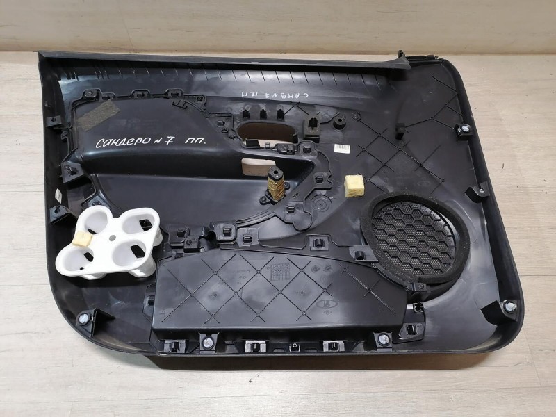 Sandero 2 обшивка двери передняя правая эл деф