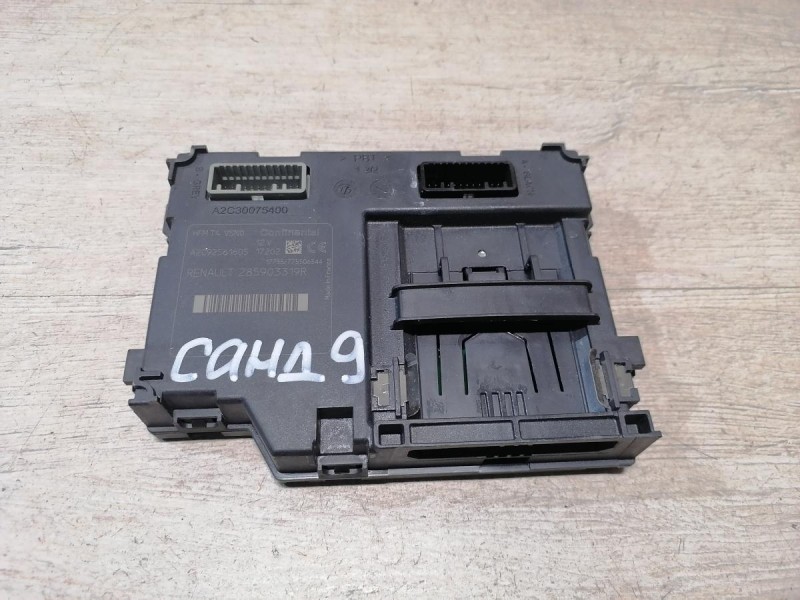 Sandero №9 блок управления электронный 285903319