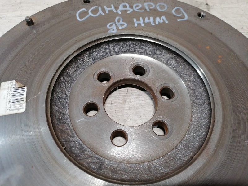 Sandero №9 маховик двигателя 16кл МКПП H4M