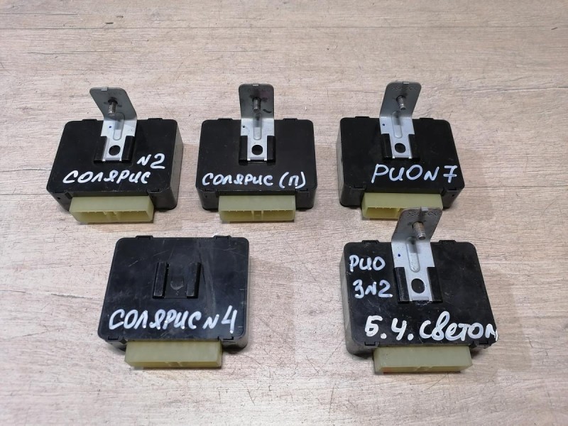 Solaris П блок управления светом