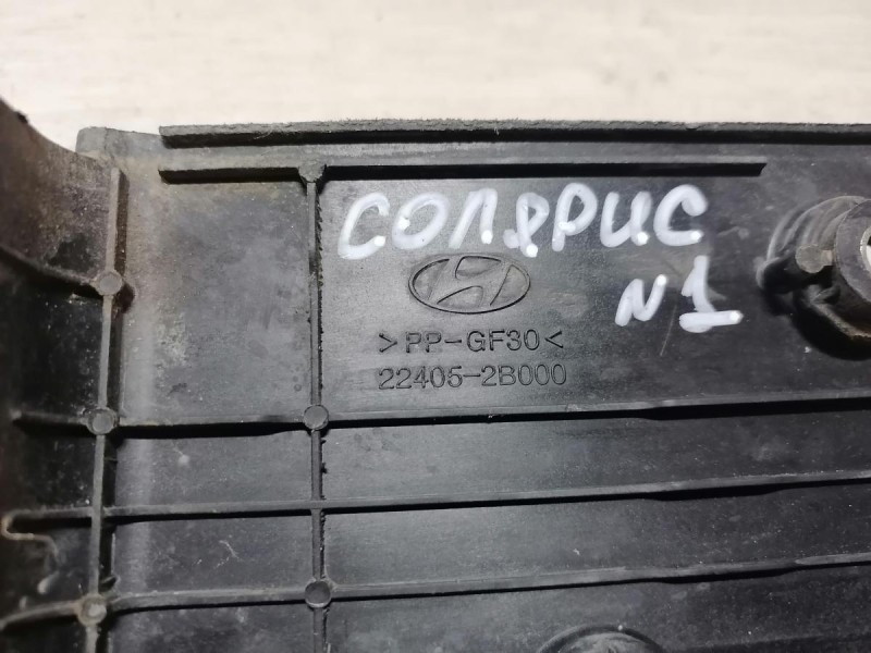 Solaris №1 крышка двигателя декоративная