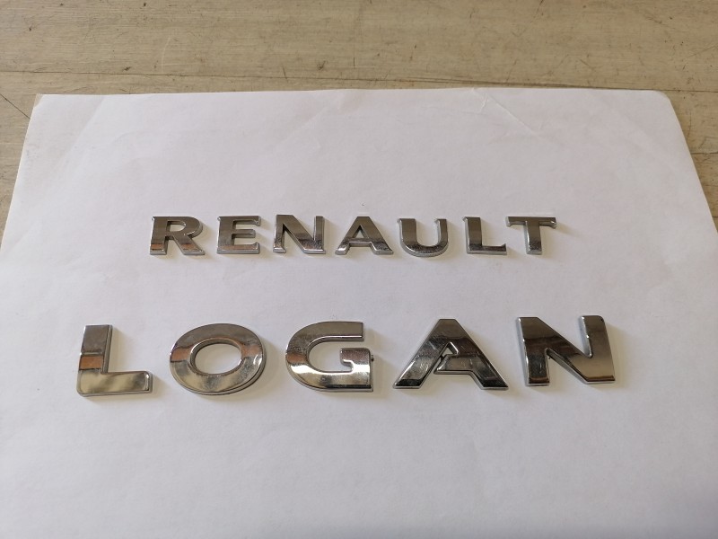 Logan №38 надпись на крышку багажника рено логан