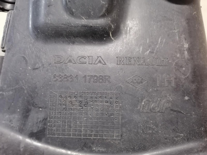 Logan №38 пыльник двигателя левый