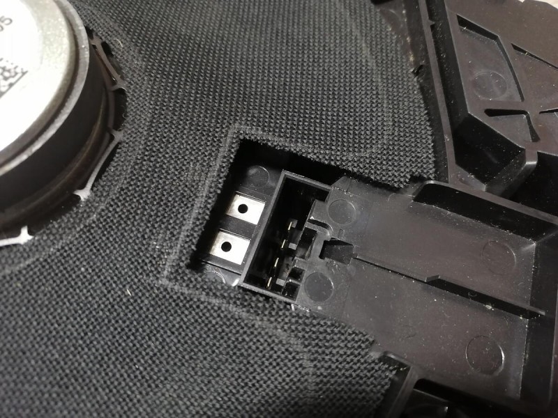 BMW X1 №1 динамик под сиденье левый