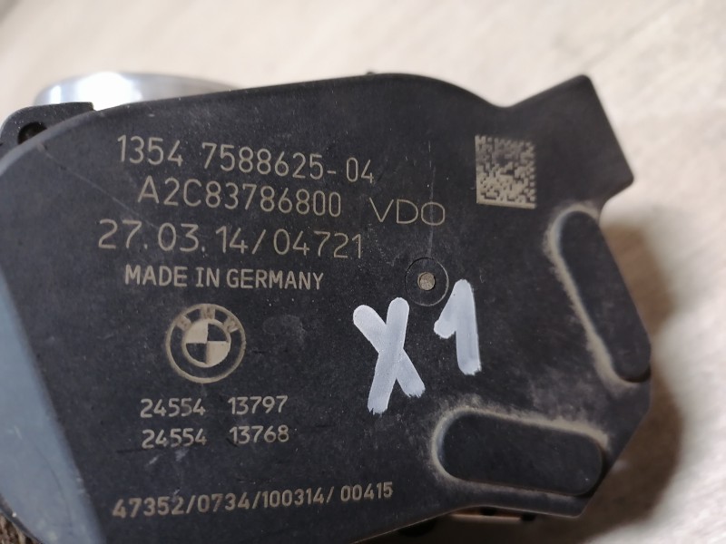 BMW X1 №1 дроссельная заслонка