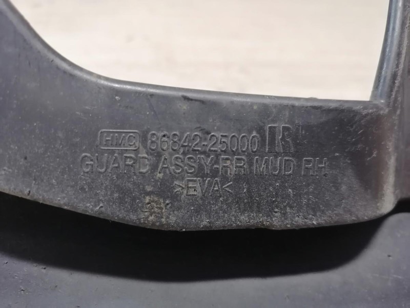 Accent №3 брызговик задний правый