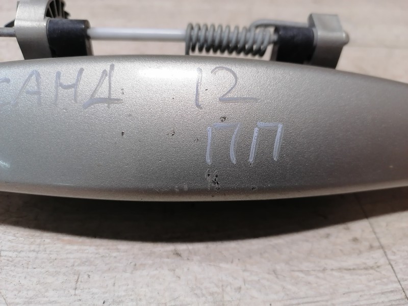 Sandero №12 ручка двери наружная правая деф