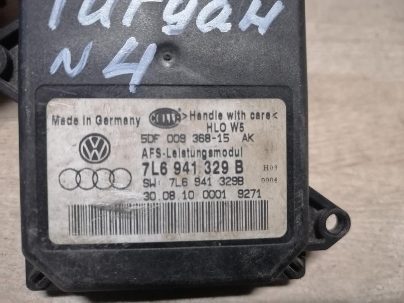 Tiguan №4 блок управления фарой адаптивным светом 7L6941329 деф