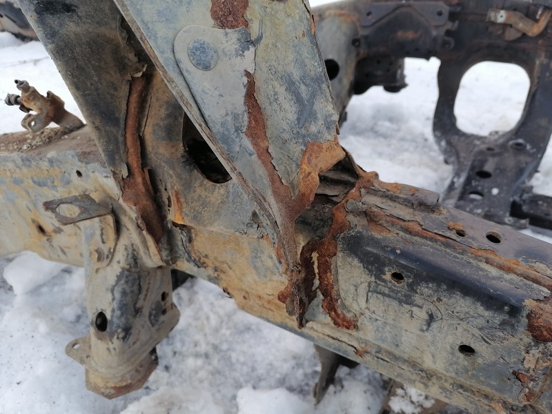 Prado 150 №2 рама с документами деф