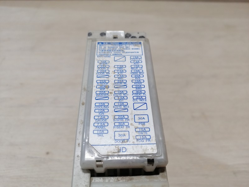 Prado 150 №2 блок предохранителей салона