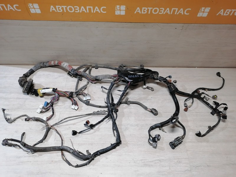 Prado 150 №2 проводка двигателя двс 3.0 дизель деф